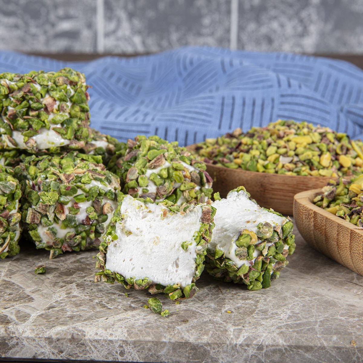 Pirinç Fıstıklı Sütü Lokum